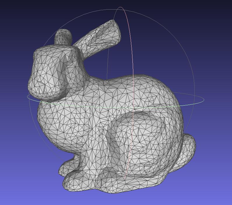 Bunny mesh